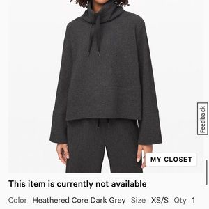 Lululemon Retreat Yourself Pullover